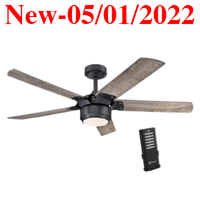 52-72259-IR -LED, 52-72259, IR, Iron, LED, Indoor Fan, Indoor Ceiling, ceiling fan, fan, Indoor