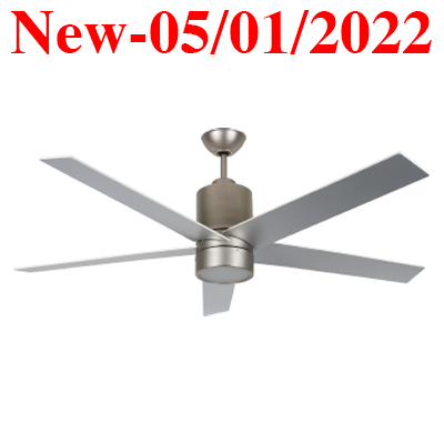 LL56VEN5SN-DC-LED, 56VEN5SN, Satin Nickel, SN, Indoor Fan, Indoor Ceiling, ceiling fan, fan, Indoor, LED