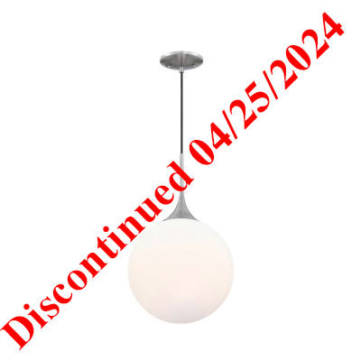 LL61195, LED, Globe, Pendant, decorative, indoor,TRIAC, 120V, Nickel, Brushed Nickel, BN, 120,New2023,Lightfair2023