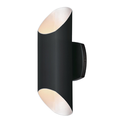 LL65794, 65794, Dimmable, dims, dimming, LED, Up/down, wall, fixture, matte, black, blk, MBL, Cylinder