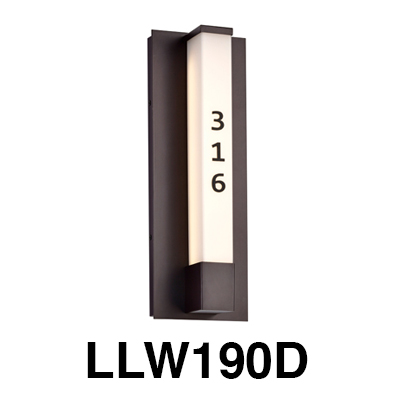 LL3-1843D, LL3-184, 3-1843D, 3-184, LL3-1843D-C-SC, LL3-184-C-SC, 3-1843D-C-SC, 3-184-C-SC, Outdoor, Wall Sconce, wall, sconce, Characters, Silk screen, Silk, screen. ADA,  Acrylic, Black, White, Gray, room number, room, address, wet, ADA Compliant,Braille,, 2023,BestSellers2023,Square