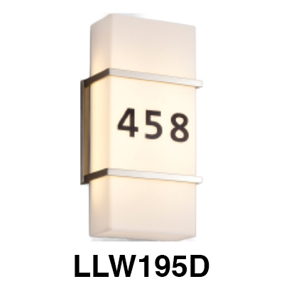 LL3-1843D, LL3-184, 3-1843D, 3-184, LL3-1843D-C-SC, LL3-184-C-SC, 3-1843D-C-SC, 3-184-C-SC, Outdoor, Wall Sconce, wall, sconce, Characters, Silk screen, Silk, screen. ADA,  Acrylic, Black, White, Gray, room number, room, address, wet, ADA Compliant,Braille,, 2023,BestSellers2023,Square