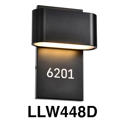LL3-1843D, LL3-184, 3-1843D, 3-184, LL3-1843D-C-SC, LL3-184-C-SC, 3-1843D-C-SC, 3-184-C-SC, Outdoor, Wall Sconce, wall, sconce, Characters, Silk screen, Silk, screen. ADA,  Acrylic, Black, White, Gray, room number, room, address, wet, ADA Compliant,Braille,, 2023,BestSellers2023,Square