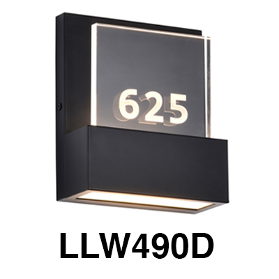 LL3-1843D, LL3-184, 3-1843D, 3-184, LL3-1843D-C-SC, LL3-184-C-SC, 3-1843D-C-SC, 3-184-C-SC, Outdoor, Wall Sconce, wall, sconce, Characters, Silk screen, Silk, screen. ADA,  Acrylic, Black, White, Gray, room number, room, address, wet, ADA Compliant,Braille,, 2023,BestSellers2023,Square