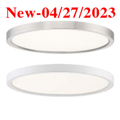 LL43501, Flat, Brushed nickel, Bn, White, WH, WHT, ORB, Bronze, Oil Rubbed Bronze, JA8