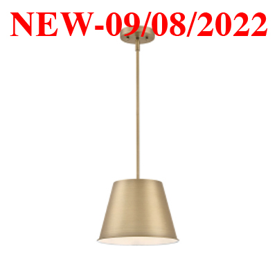 LL61115, MB, Medium Base, Pendant, decorative, indoor, Brass, Brushed Brass, BB