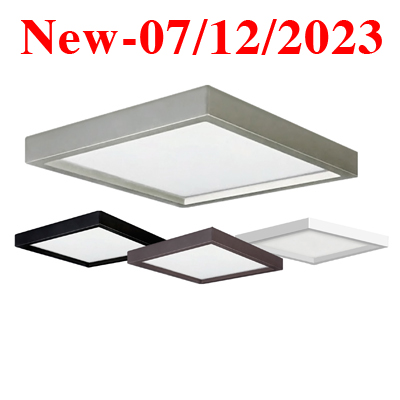 LL8548, LED, BN, Brushed Nickel, Oil Rubbed Bronze, ORB, White, WH, WHT, Black, BLK, Square, Energy Star
